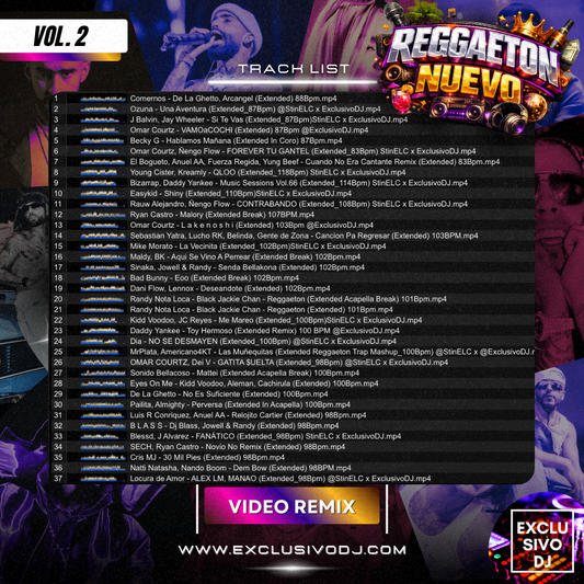 REGGAETON NUEVO 2026 (Extended Vol.2) Video