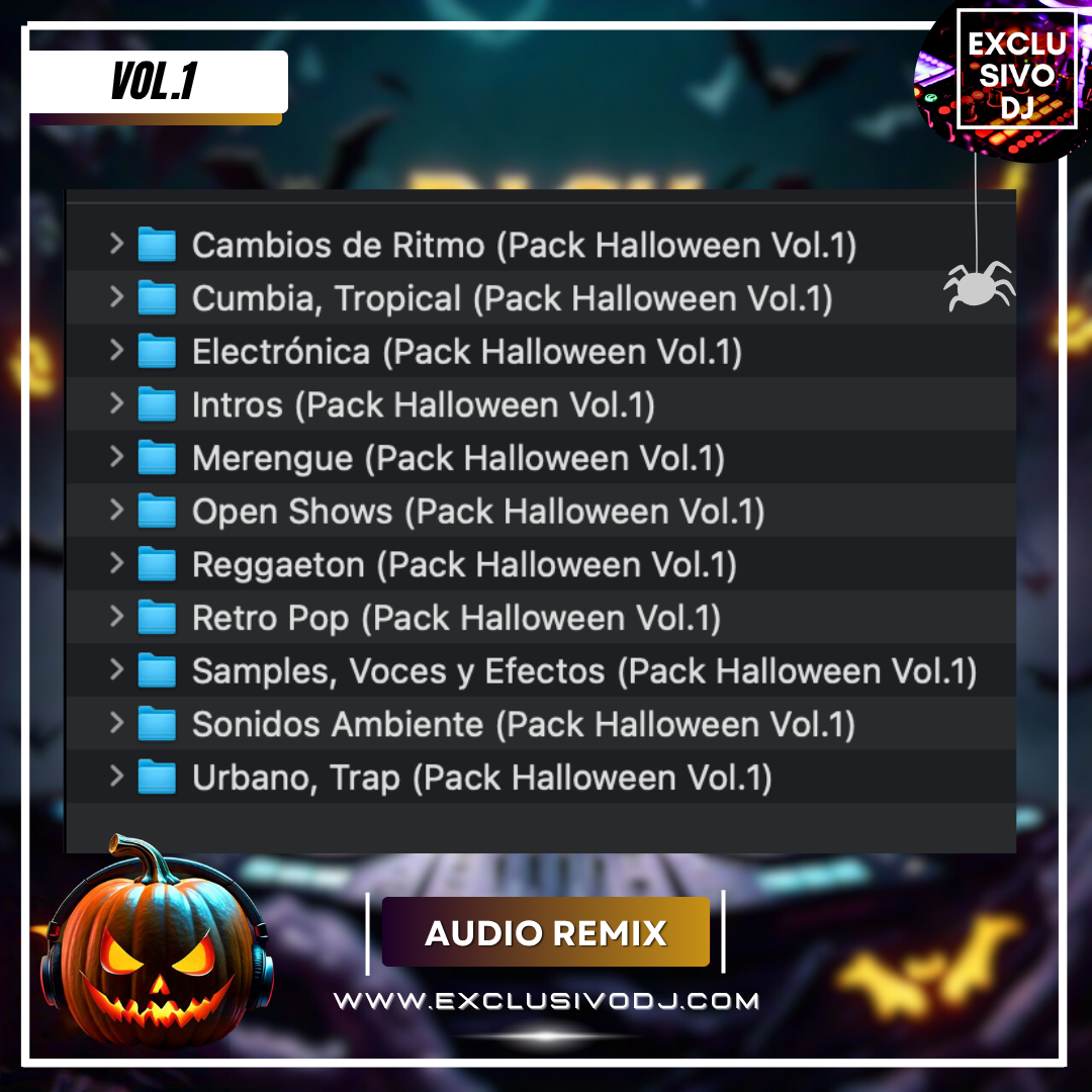 🎃 PACK HALLOWEEN (Vol.1) Audio