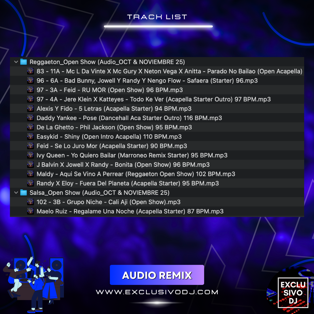 Actualización OCT & NOVIEMBRE 2025 (AUDIO) 🎧