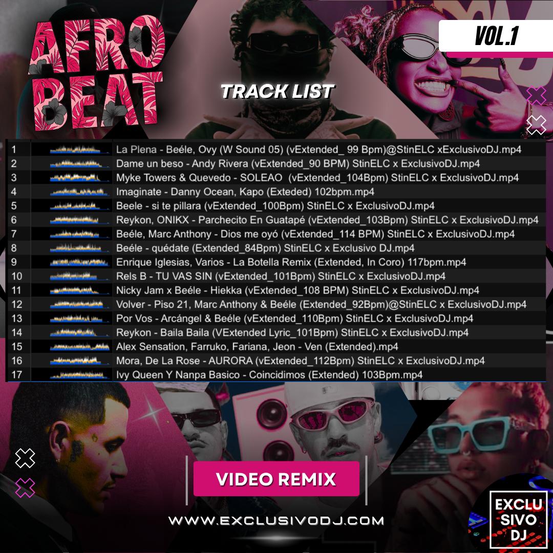 AFRO BEAT NUEVO 2025 (Vol.1) Video
