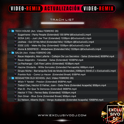 ACTUALIZACIÓN FEBRERO 2026 (Video) 🎧📀