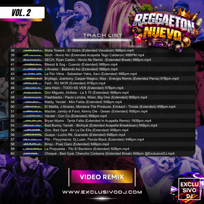 REGGAETON NUEVO 2026 (Extended Vol.2) Video