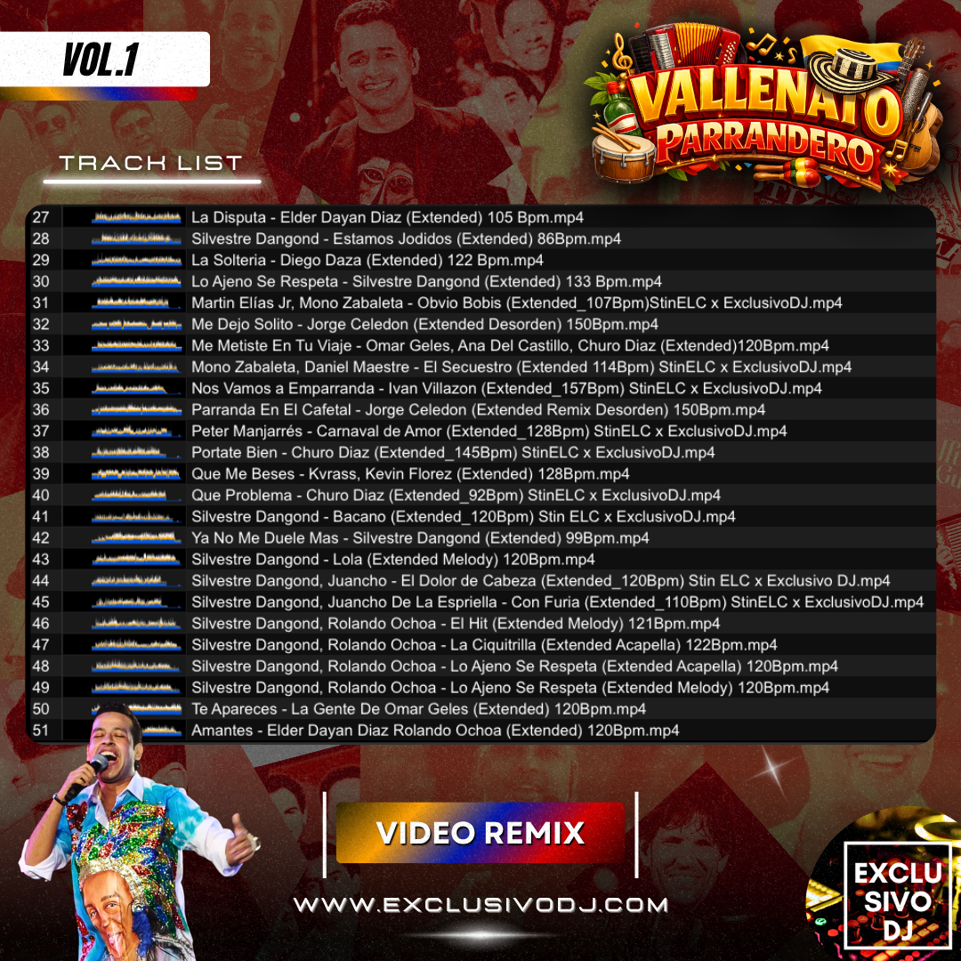 VALLENATO PARRANDERO (Extended Vol.1) Video