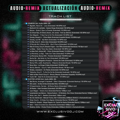 ACTUALIZACIÓN ABRIL (AUDIO) 2026 🎧📀
