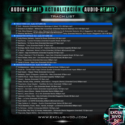 Actualización OCTUBRE (Audio) 2026 🟢🎶