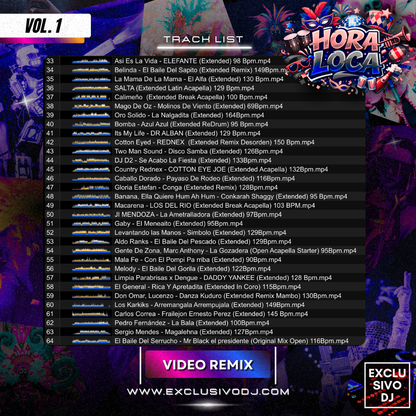 HORA LOCA (Extended Vol.1) Video