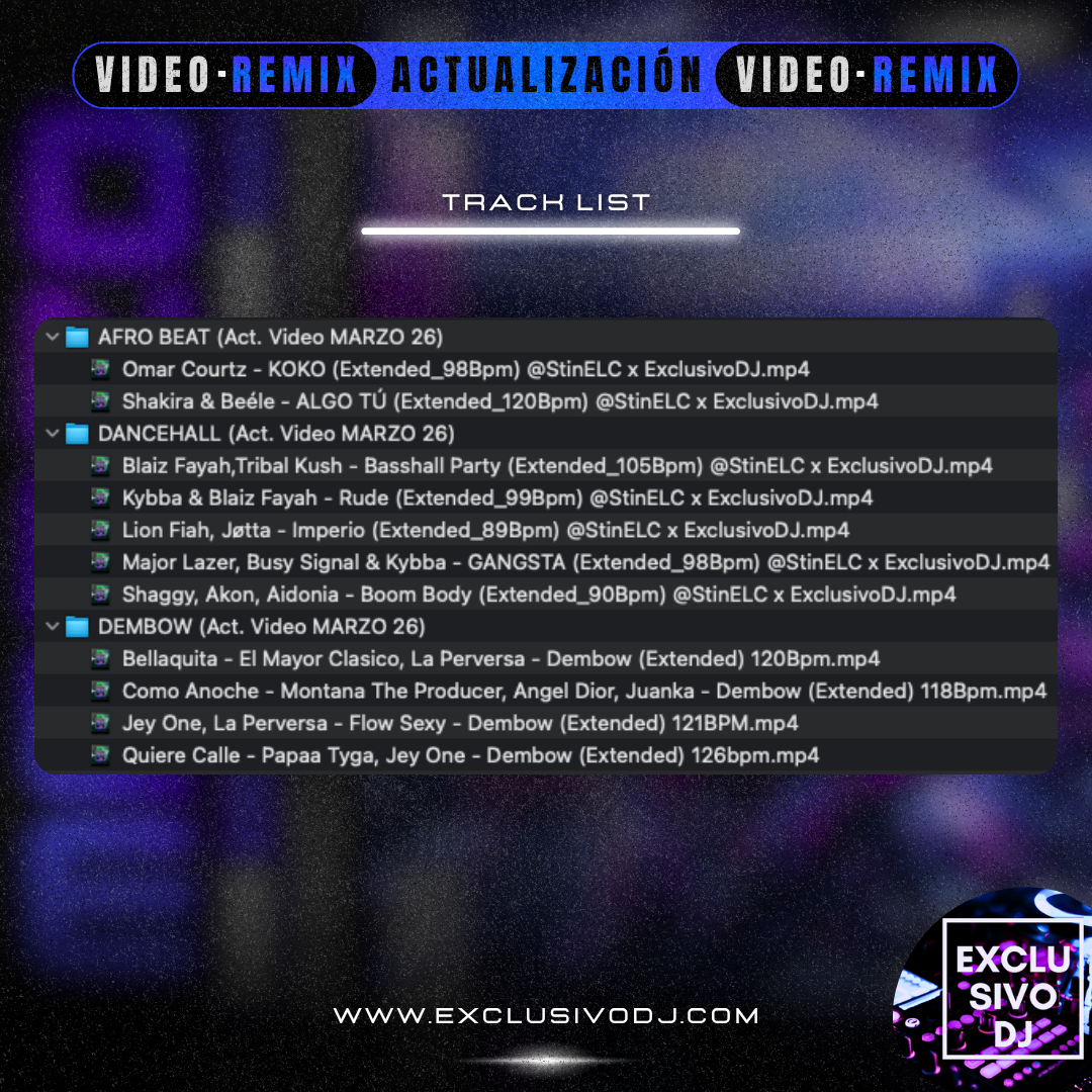 ACTUALIZACIÓN MARZO (VIDEO) 2026 🎥