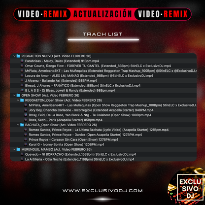 ACTUALIZACIÓN FEBRERO 2026 (Video) 🎧📀