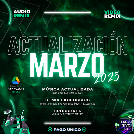 ACTUALIZACIÓN MARZO 2025 (AUDIO)🎧📀