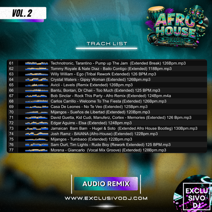 AFRO HOUSE (Extended Vol.2) Audio