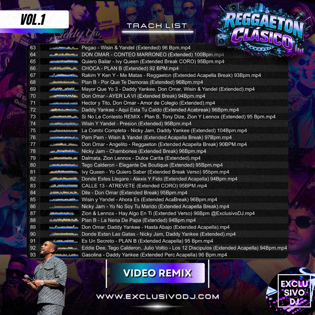 REGGAETON OLD SCHOOL (Extended Vol.1) Video