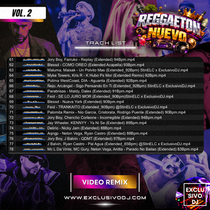 REGGAETON NUEVO 2026 (Extended Vol.2) Video