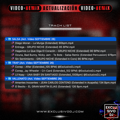 Actualización SEPTIEMBRE (Video) 2026 🔴🎥