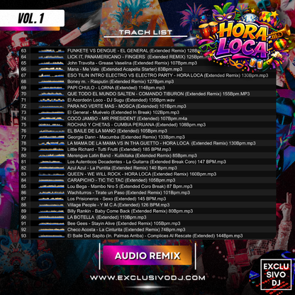 HORA LOCA (Extended Vol.1) Audio