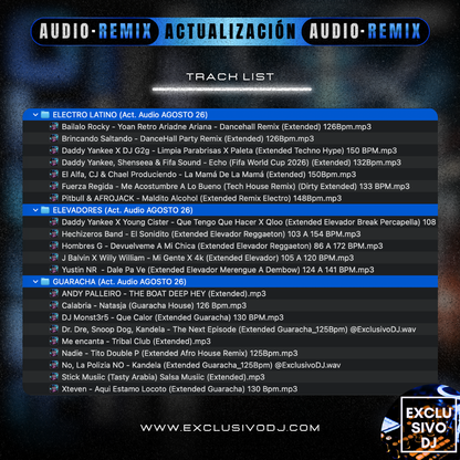 Acualización AGOSTO (Audio) 2026