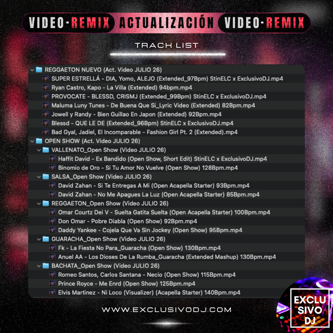 ACTUALIZACIÓN JULIO (Video) 2026 🎥