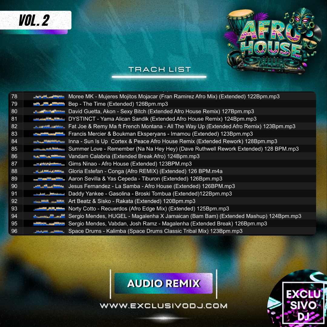 AFRO HOUSE (Extended Vol.2) Audio