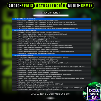 ACTUALIZACIÓN ENERO 2026 (Audio) 🎧📀