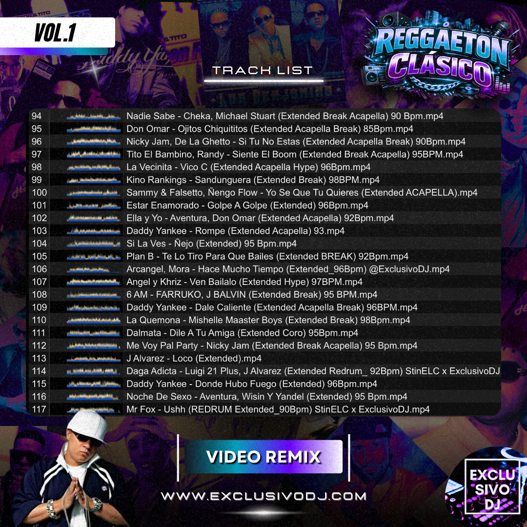 REGGAETON OLD SCHOOL (Extended Vol.1) Video