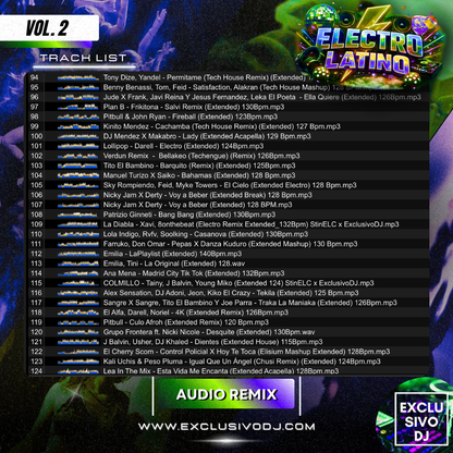 ELECTRO LATINO 2026 (Extended Vol.2) Audio