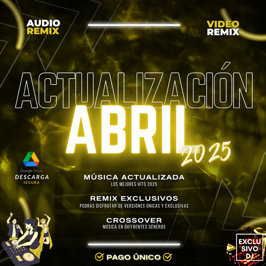 ACTUALIZACIÓN ABRIL 2025 (AUDIO)🎧📀
