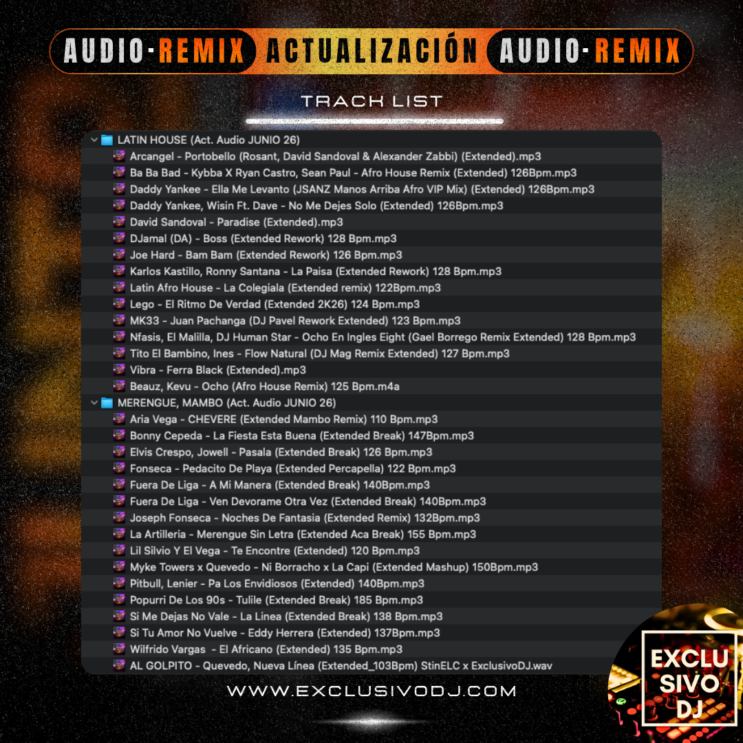 ACTUALIZACIÓN JUNIO (Audio) 2026 🎧