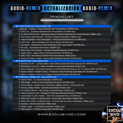 Acualización AGOSTO (Audio) 2026