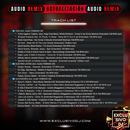 ACTUALIZACIÓN FEBRERO 2026 (Audio) 🎧📀
