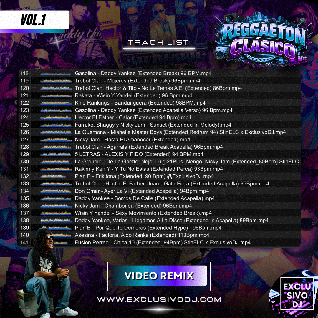 REGGAETON OLD SCHOOL (Extended Vol.1) Video