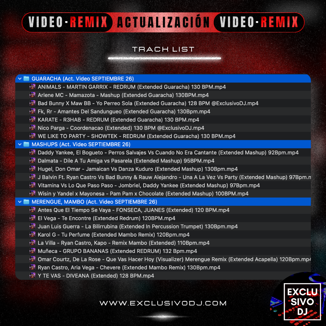 Actualización SEPTIEMBRE (Video) 2026 🔴🎥