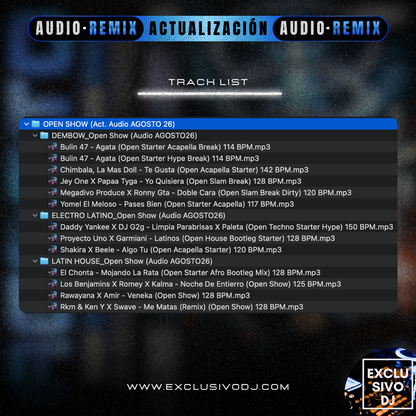 Acualización AGOSTO (Audio) 2026