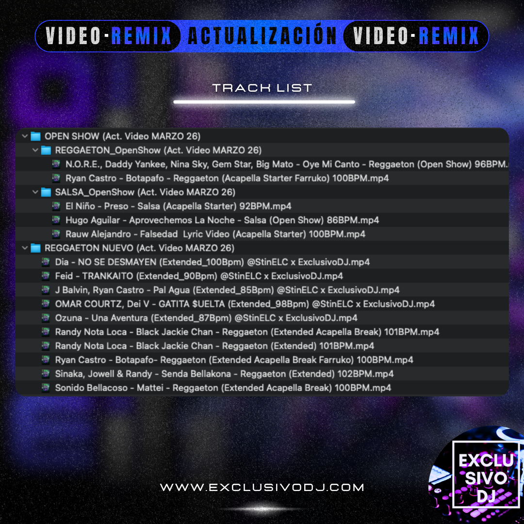 ACTUALIZACIÓN MARZO (VIDEO) 2026 🎥