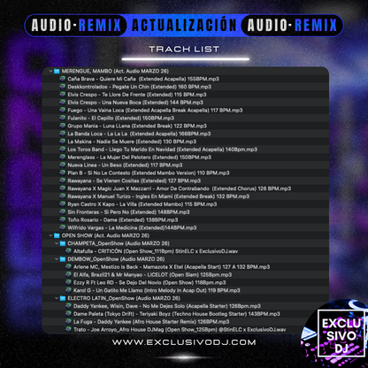 ACTUALIZACIÓN MARZO 2026 (Audio) 🎧📀
