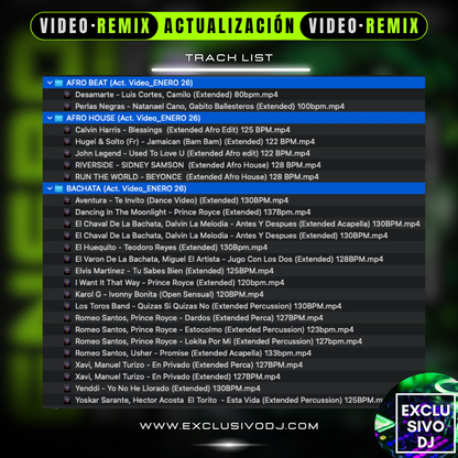 ACTUALIZACIÓN ENERO 2026 (Video) 🎧📀