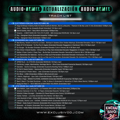 Actualización OCTUBRE (Audio) 2026 🟢🎶