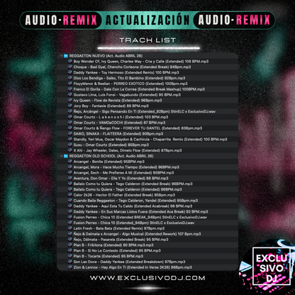 ACTUALIZACIÓN ABRIL (AUDIO) 2026 🎧📀