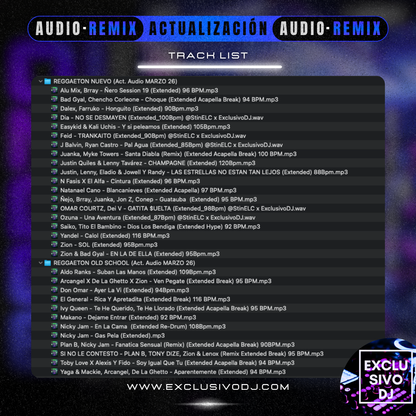 ACTUALIZACIÓN MARZO 2026 (Audio) 🎧📀