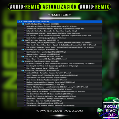 ACTUALIZACIÓN ENERO 2026 (Audio) 🎧📀