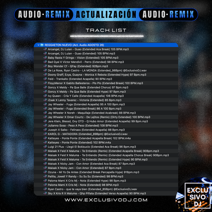 Acualización AGOSTO (Audio) 2026