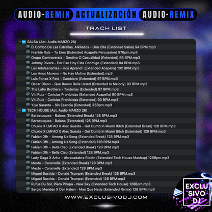 ACTUALIZACIÓN MARZO 2026 (Audio) 🎧📀