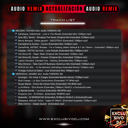 ACTUALIZACIÓN FEBRERO 2026 (Audio) 🎧📀