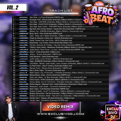 AFRO BEAT Nuevo (Extended Vol.2) Video