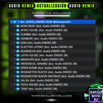 ACTUALIZACIÓN ENERO 2026 (Audio) 🎧📀