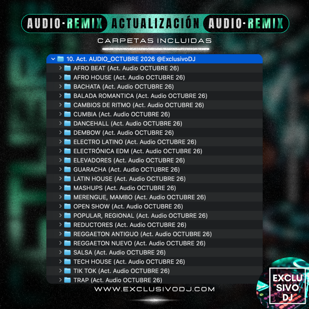 Actualización OCTUBRE (Audio) 2026 🟢🎶