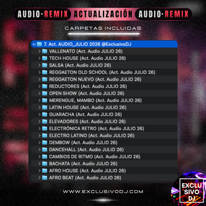 ACTUALIZACIÓN JULIO (Audio) 2026 🎧📀