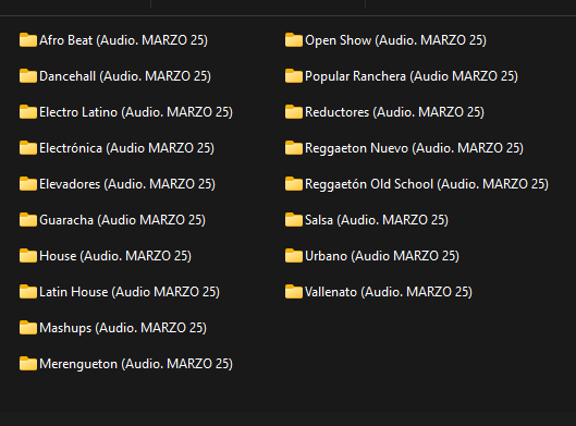 ACTUALIZACIÓN MARZO 2025 (AUDIO)🎧📀