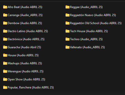 ACTUALIZACIÓN ABRIL 2025 (AUDIO)🎧📀