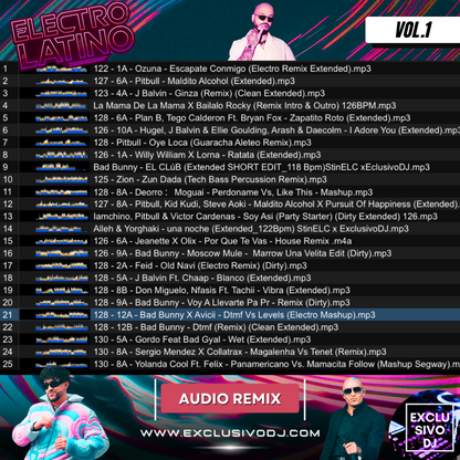 ELECTRO LATINO 2025 (Vol.1) Audio
