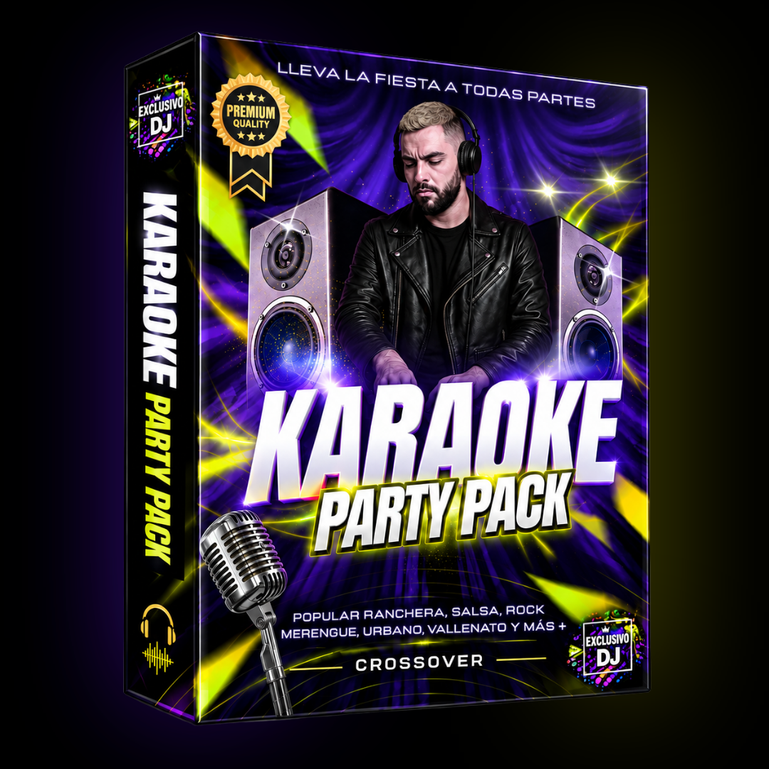 Pack KARAOKE Fiestero 🥳🎙️