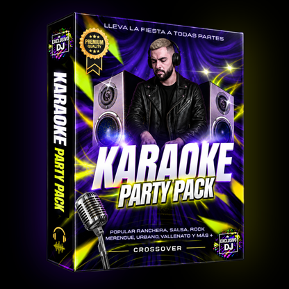 Pack KARAOKE Fiestero 🥳🎙️